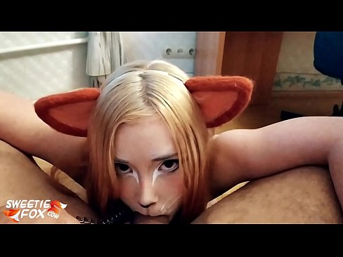 ❤️ Kitsune swallowing cock and cum in her mouth ❤️❌ Sex video at en-gb.redporn-tv.ru ️